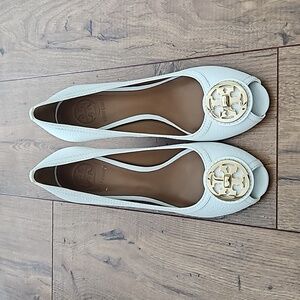 Tory Burch White Wedge Shoes Heels
